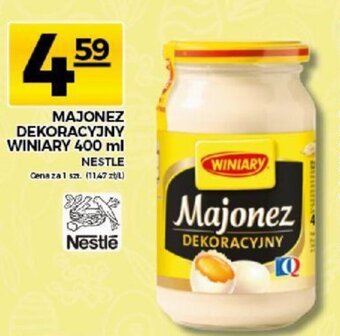 Topaz Majonez dekoracyjny Winiary 400ml oferta
