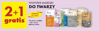 Biedronka WSZYSTKIE MASECZKI DO TWARZY oferta
