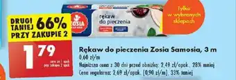 Biedronka Rękaw d pieczenia Zosia Samosia 3m oferta