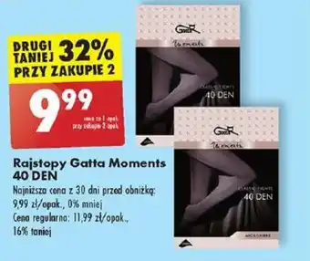 Biedronka Rajstopy Gatta Moments 40 DEN oferta