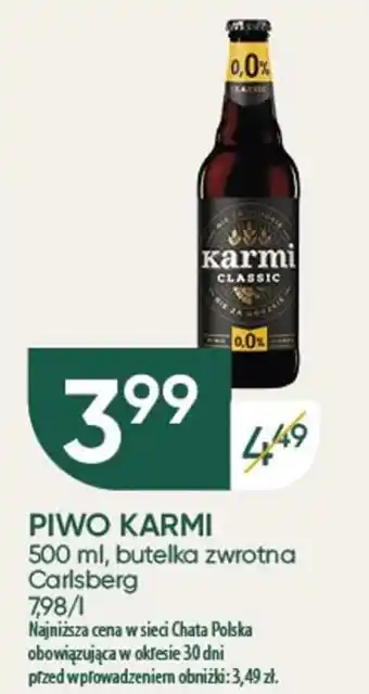 Chata Polska PIWO KARMI Carlsberg 500 ml oferta
