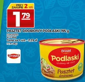 Topaz Pasztet drobiowy Podlaski 195g oferta
