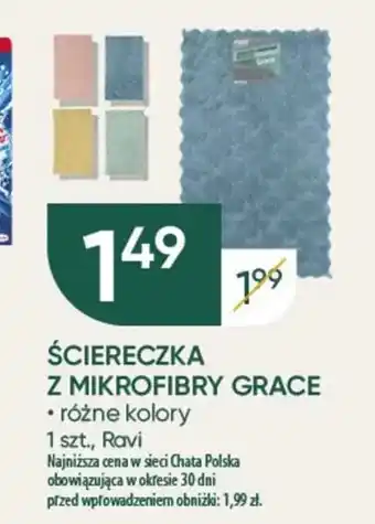 Chata Polska ŚCIERECZKA Z MIKROFIBRY GRACE Ravi 1 szt. oferta