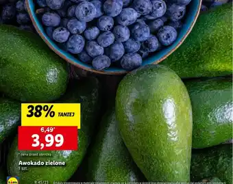 Lidl Awokado zielone 1szt. oferta