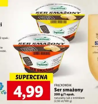 Lidl FRĄCKOWIAK Ser smażony 200 g oferta