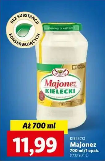 Lidl KIELECKI Majonez 700 ml oferta