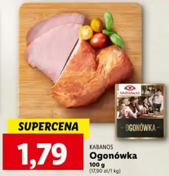Lidl KABANOS Ogonówka 100g oferta