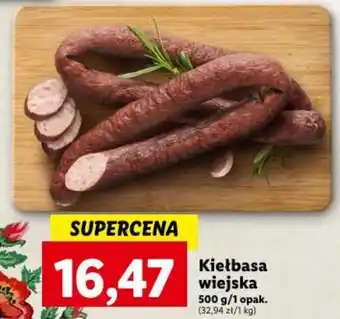 Lidl Kiełbasa wiejska 500 g oferta