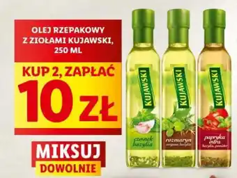Lidl OLEJ RZEPAKOWY Z ZIOŁAMI KUJAWSKI, 250 ML 2szt oferta