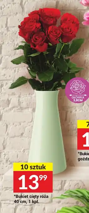 Twój Market Bukiet cięty róża 40 cm, 1 kpl. oferta