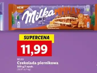 Lidl MILKA Czekolada piernikowa 300g oferta