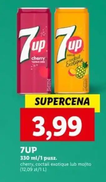 Lidl 7UP 330 ml oferta