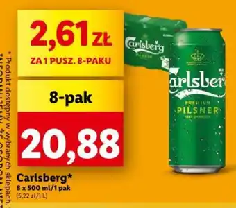 Lidl Carlsberg 8 x 500 ml oferta