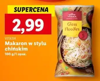 Lidl VITASIA Makaron w stylu chińskim 100g oferta