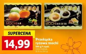 Lidl Przekąska ryżowa mochi 180g oferta