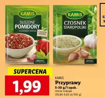 Lidl KAMIS Przyprawy 5-30 g oferta