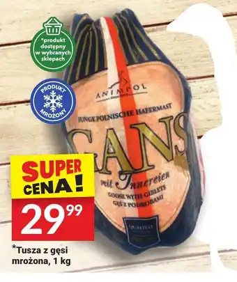 Twój Market Tusza z gęsi mrożona, 1 kg oferta