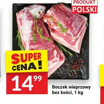 Twój Market Boczek wieprzowy bez kości, 1 kg oferta