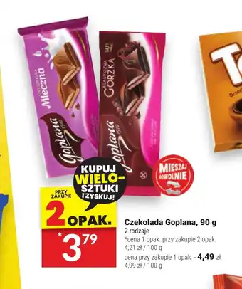 Twój Market Czekolada Goplana, 90 g oferta