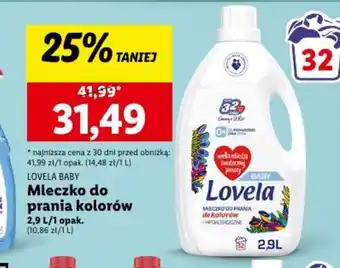 LOVELA BABY Mleczko do prania kolorów 2,9l