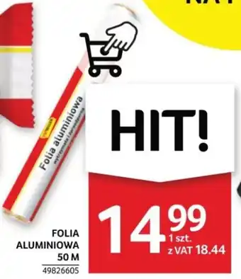 Selgros FOLIA ALUMINIOWA 50 M oferta
