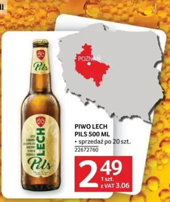 Selgros PIWO LECH PILS 500 ML oferta