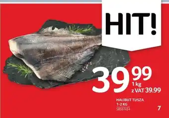 Selgros HALIBUT TUSZA 1 KG oferta