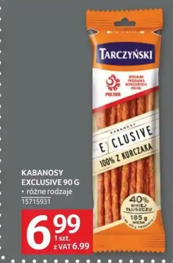 Selgros KABANOSY EXCLUSIVE 90 G oferta