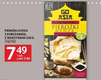 Selgros GO ASIA PIEROŻKI GYOZA Z KURCZAKIEM, Z WARZYWAMI 230 G oferta