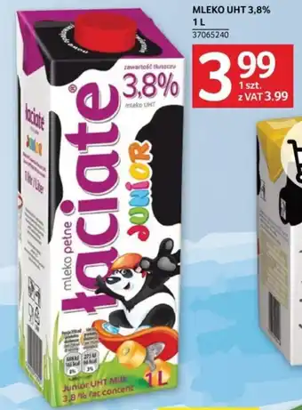 Selgros ŁACIATE MLEKO UHT 3,8% 1L oferta