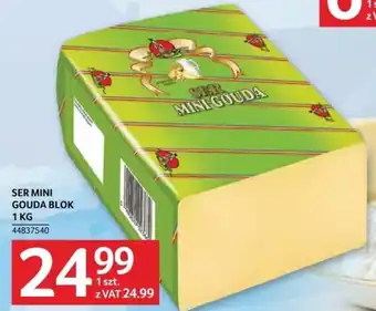 Selgros SER MINI GOUDA BLOK 1 KG oferta