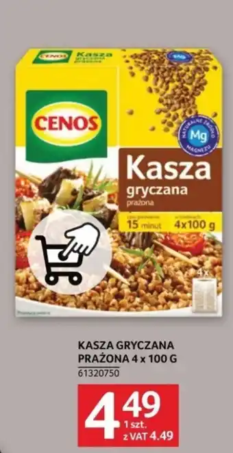 Selgros CENOS KASZA GRYCZANA PRAŻONA 4 x 100 G oferta