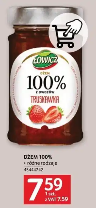 Selgros ŁOWICZ DŻEM 100% oferta