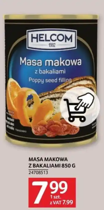 Selgros MASA MAKOWA Z BAKALIAMI 850 G oferta