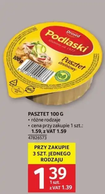 Selgros DROSED PASZTET 100 G oferta