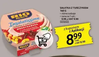 Selgros RIO MARE SAŁATKA Z TUŃCZYKIEM 160 G oferta