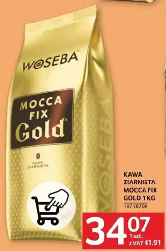 Selgros WOSEBA KAWA ZIARNISTA MOCCA FIX GOLD 1 KG oferta