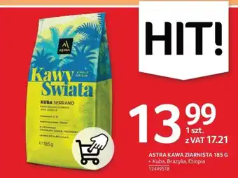 Selgros ASTRA KAWA ZIARNISTA 185 G oferta