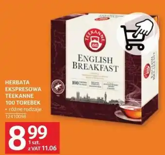Selgros HERBATA EKSPRESOWA TEEKANNE 100 TOREBEK oferta