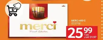 Selgros MERCI 400 G oferta