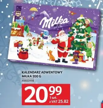 KALENDARZ ADWENTOWY MILKA 200 G