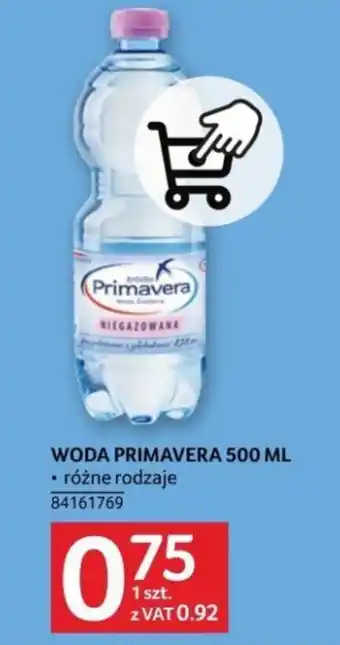 Selgros WODA PRIMAVERA 500 ML oferta