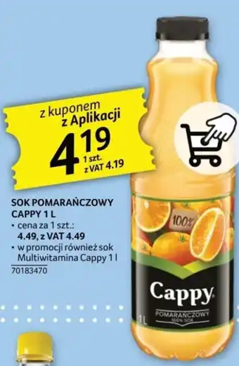 Selgros SOK POMARAŃCZOWY CAPPY 1 L oferta