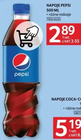 Selgros NAPOJE PEPSI 500 ML oferta