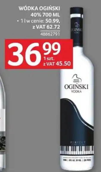 WÓDKA OGIŃSKI 40% 700 ML