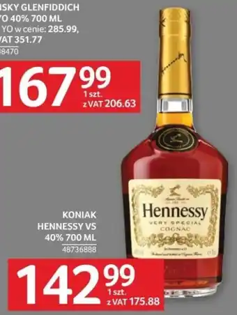KONIAK HENNESSY VS 40% 700 ML