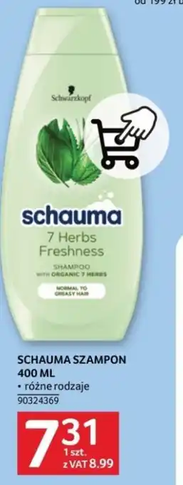 Selgros SCHAUMA SZAMPON 400 ML oferta