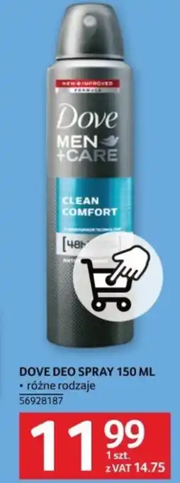 Selgros DOVE DEO SPRAY 150 ML oferta
