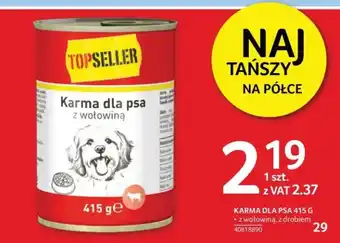 Selgros KARMA DLA PSA 415 G oferta