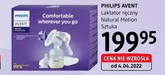 dm drogerie markt PHILIPS AVENT Laktator ręczny Natural Motion oferta